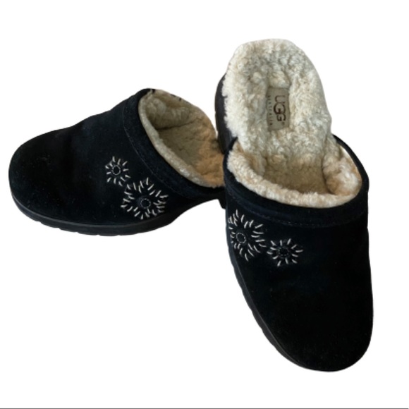 UGG Shoes - UGG Black Solvang Clogs